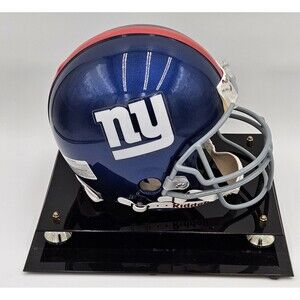 New York Giants VSR-4 Riddell Full-Size Authentic Football Helmet Pro Line Case